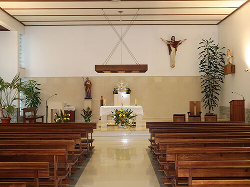 Capela Guerreiros interior