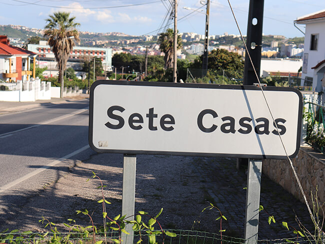 Placa Sete Casas